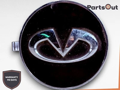 Черный и хромированный центральный колпак ступицы колеса Infiniti Q50 QX70 QX50 Q70 40343 1CA4A - Изображение 1 из 4