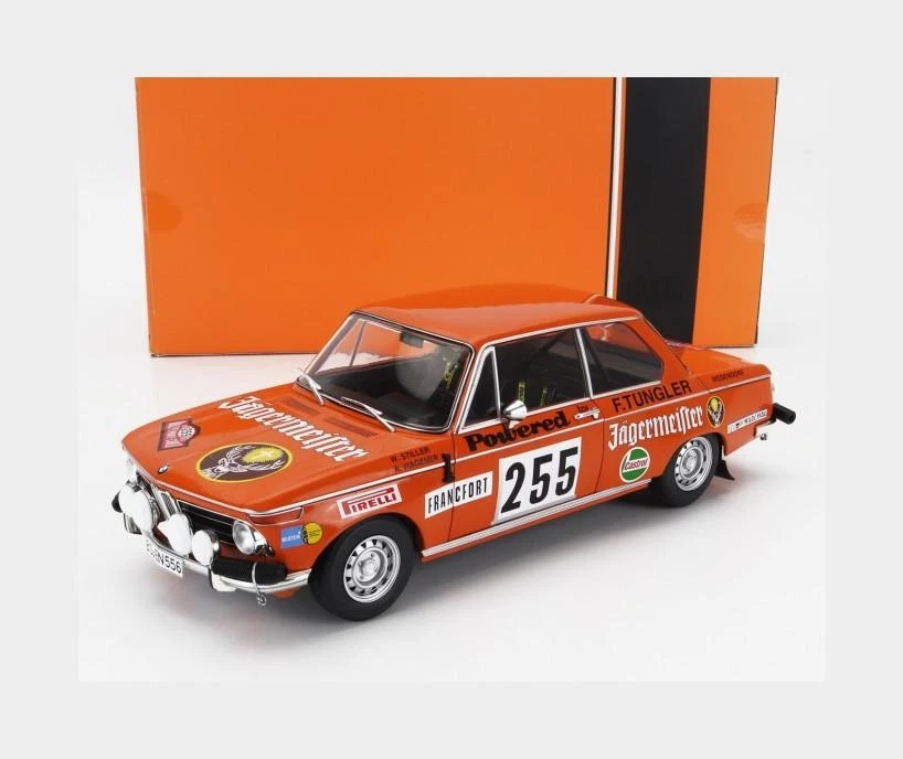 1:18 IXO Bmw 2002 Jagermeister #255 Rally Montecarlo 1973 Stiller 18RMC165.22 - Immagine 1 di 2