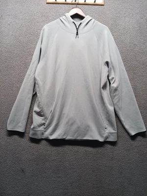 Old Navy Active Dynamic Fleece Hoodie Men’s XXL Tall Gray Pullover 4-Way Stretch - Image 1 of 4