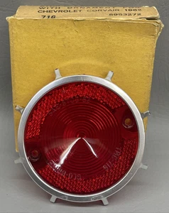1962 Chevrolet Corvair Stop & Tail Light Lens NORS - Picture 1 of 6