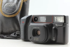 [Exc+5]FUJI Zoom Cardia 800 Date Black 35mm Point & Shoot Film Camera From JAPAN - Picture 1 of 16