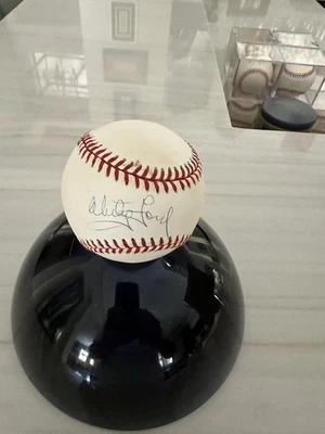 Whitey Ford Autographed official American League Baseball  - Image 1 of 3
