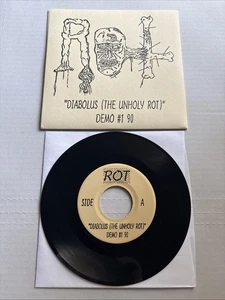 Rot – Diabolus (The Unholy Rot) Demo #1 90 7" Death Metal - Foto 1 di 4