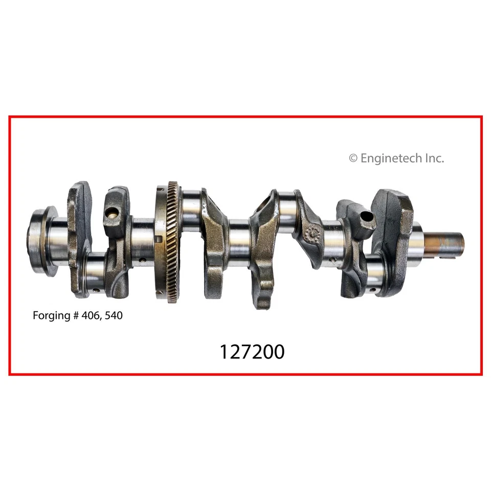 Kit de cigüeñal Reman con rodamientos para Pontiac 1988-1991 2,5 L OHV L4 Foto 1 de 1