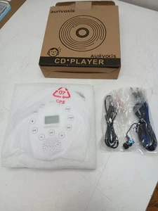 Aurivoxis Tragbarer CD-Player für Auto/Haushalte mit Kopfhörer, Lautsprecher, MP3 USB abspielbar - Bild 1 von 5
