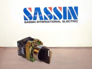 SASSIN XB2-BD83 3-Pos. Wahlschalter (Neu in OVP) - Bild 1 von 2