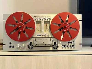 7 Inch Metal Reels Aluminum Pair For Pioneer Reel To Reel RT-707 REd - Picture 1 of 5