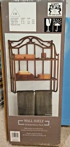 Wall Shelf with Towel bar ----Oil Rubbed Bronz Finish  - Picture 1 of 1