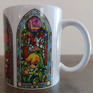 Taza de cerámica Nintendo Legend Of Zelda motivo vitral 3,75" de alto - Imagen 1 de 16