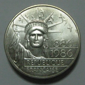 ZALDI2010 - FRANCIA , 100 FRANCS DE 1986 , PIEDFORT . PLATA - Photo 1 sur 3