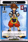 Sora Lv1 U 1/91 - Base Set Disney Kingdom Hearts TCG English Card