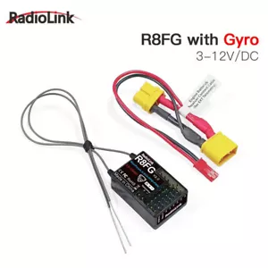 Radiolink R8FG 8-Channel Dual Antenna Gyro Telemetry Receiver for RC8X RC6GS - Picture 1 of 7