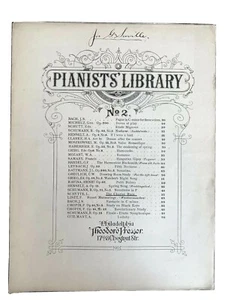 Pianist's Library Songs and Duets Sheet Music Antique 1894, 1895, 1896 Lot of 3 - Picture 1 of 7