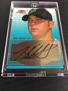 2000 Fleer Focus FRESH INK JOSH BECKETT AUTO AUTOGRAMM NEUWERTIG PACK ZERTIFIZIERT - Bild 1 von 2