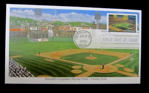 CROSLEY FIELD Baseball Legendary Playing Fields Stamp.1st Day Of Issue - Picture 1 of 1