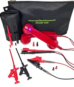 Loop Check® Phones Electrician Continuity Test Phone Set ME001 optional MAGNETS - Picture 1 of 18