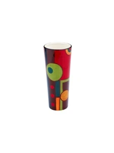 Vase 30cm handbemalte Keramik MAGU “SAMBA“ - Imagen 1 de 1