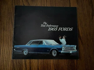 1965 Ford The Total Performance Sales Brochure Galaxie 500 LTD & XL - Picture 1 of 8