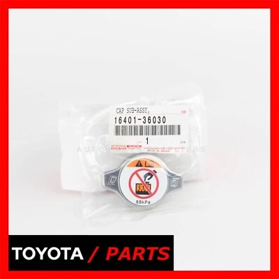 FACTORY TOYOTA RAV4 COROLLA CAMRY ENGINE COOLANT RADIATOR CAP 1640136030 OEM - Image 1 of 4