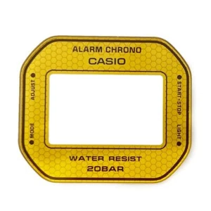 Genuine Casio Watch Glass Crystal Honey Yellow 10640873 fits DW-5600SLC-9V - Picture 1 of 2