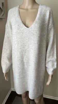 Vestido suéter de lã tamanho grande Smash+Tess Jillian Harris edição collab novo com etiquetas tamanho P - Imagem 1 de 4