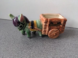 Dublin Donkey Souvenir Gift Cart Porcelain  - Picture 1 of 4