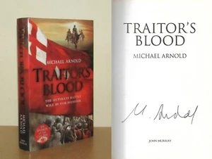 Michael Arnold - Traitor's Blood - Signed - 1st/3rd (2010 First Edition DJ) - Foto 1 di 5