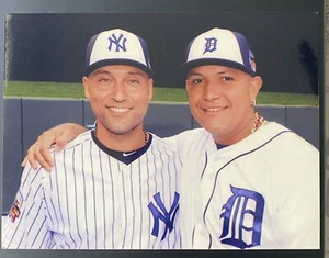 Miguel Cabrera-Deret Jeter 8”x6” Photo Baseball MLB - Picture 1 of 1