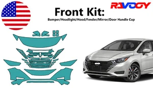 For Nissan Versa S SV SR 2023-2025 Front Paint Protection Film PreCut Kit PPF - Picture 1 of 7