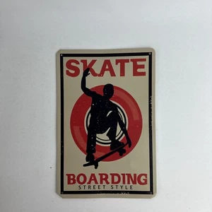 Skate Boarding Street Style Metal Sign 11 ¾” X 7 ⅞” - Picture 1 of 12