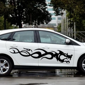 Calcomanías de coche llamas de dragón chino volador 75"" para pegatinas de vinilo FOCUS EDGE ZC407 - Imagen 1 de 4