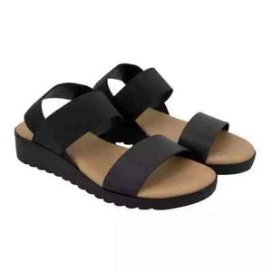 Kensie Everlee Ladies' Strap Sandal Slingback Black Size US 7 NWB - Picture 1 of 5