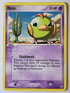 Tarjeta Pokémon Natu 63/115 VLP - EX Unseen Forces 2005 - Masakazu Fukuda Art - Imagen 1 de 2