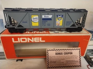 Lionel 6-9116 Spur O Domino Zucker 4-Bay Hopper #9116 mit Box - Bild 1 von 12