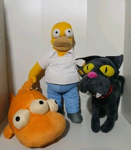 2019 Universal Studios Homer Simpson Plüsch Matt Groening 18 Zoll, nur ausgestellt - Bild 1 von 8