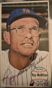 1964 Topps Giant Roy McMillan NY Mets Mr Shortstop Hall of Fame #8 - MINT 🔥 - Picture 1 of 2