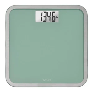 Báscula de baño digital de vidrio para peso corporal, plataforma grande duradera, extra H... - Imagen 1 de 5
