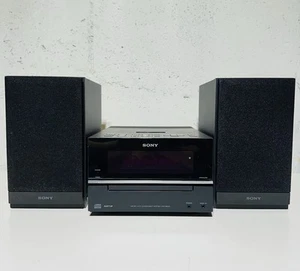 Sony CMT-BX20i Micro Hi-Fi Shelf System CD Radio iPod Dock W 2 Speakers Tested - Picture 1 of 5