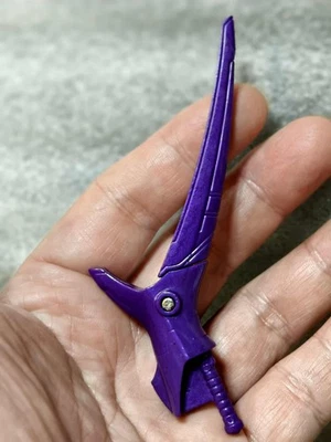 Purple Tail/FIN Repro para Wild Force Predazord DX Hammerhead Shark Megazord MMPR Foto 1 de 4