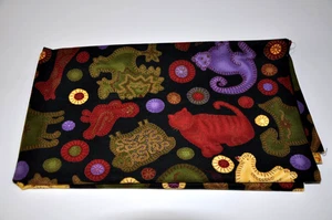 Homespun Style Penny Rug  Quilt Fabric Print by Moda, Unique Piece  1 Yard - Picture 1 of 1