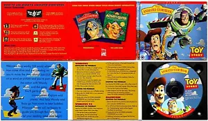 DISNEY *VG+* "TOY STORY" 1995 US ANIMATED STORYBOOK TRI-FOLD DIGIPAK CD-ROM - Bild 1 von 1