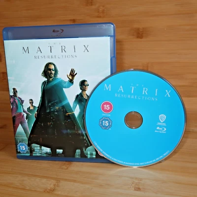 Keanu Reeves The Matrix Resurrections  Blu-Ray 2021 - Image 1 of 4
