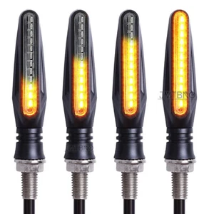 4x Motorcycle 12 LED Turn Signal Light Blinker Indicator For Suzuki GZ250 GZ125 - Picture 1 of 13