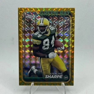 STERLING SHARPE 2024 Topps Chrome Gold Geometric Refractor /50 - Bild 1 von 2