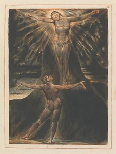 William Blake : "Jerusalem, Plate 76" (1804-1820) — Giclee Fine Art Print - Picture 1 of 7