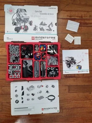 LEGO Mindstorms Education EV3 Core Set 45544 INCOMPLETE for & w/ Extra Pieces - Image 1 of 4