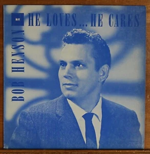 Early Bill Gaither Bob Henson LP He Loves He Cares Signed HEAR He Touched Me - Picture 1 of 4