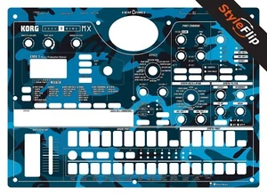 Piel Korg Electribe MX | Camuflaje azul | Calcomanía protectora | StyleFlip Skins - Imagen 1 de 1