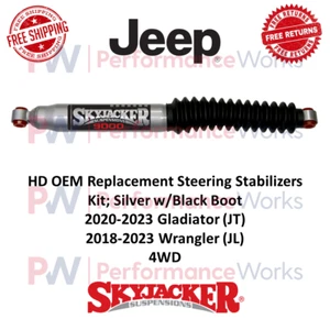 Skyjacker Steering Stabilizer HD OEM Replacement Kit For Gladiator, Wrangler 4WD - Picture 1 of 12
