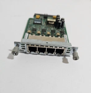 Cisco VIC-4FXS/DID 4-port FXS/DID Voice/Fax Interface Card - Picture 1 of 2